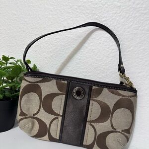 Coach Signature Demi Shoulder Bag – Brown